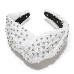 IVORY GRETA GOLD FLECK HEADBAND