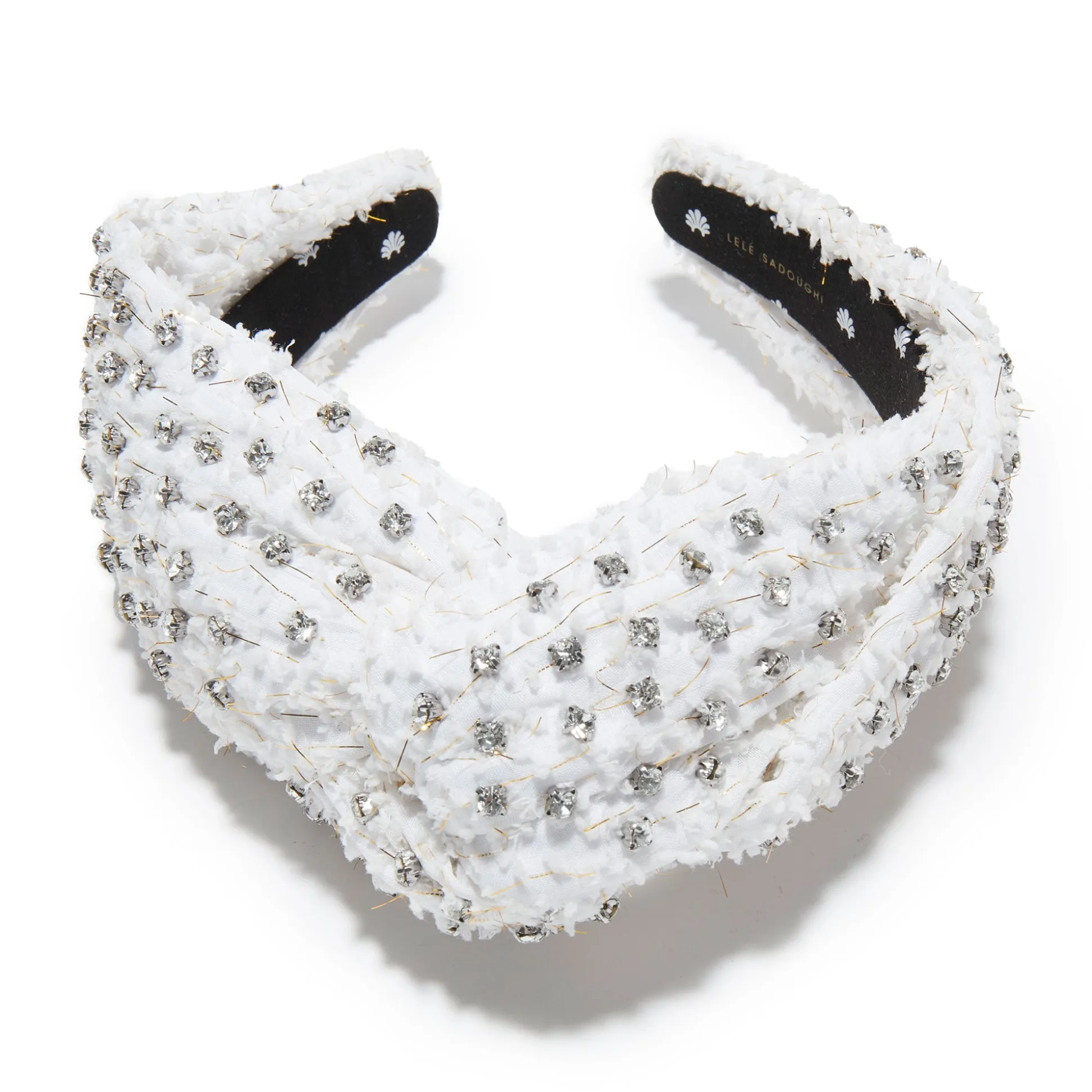 IVORY GRETA GOLD FLECK HEADBAND