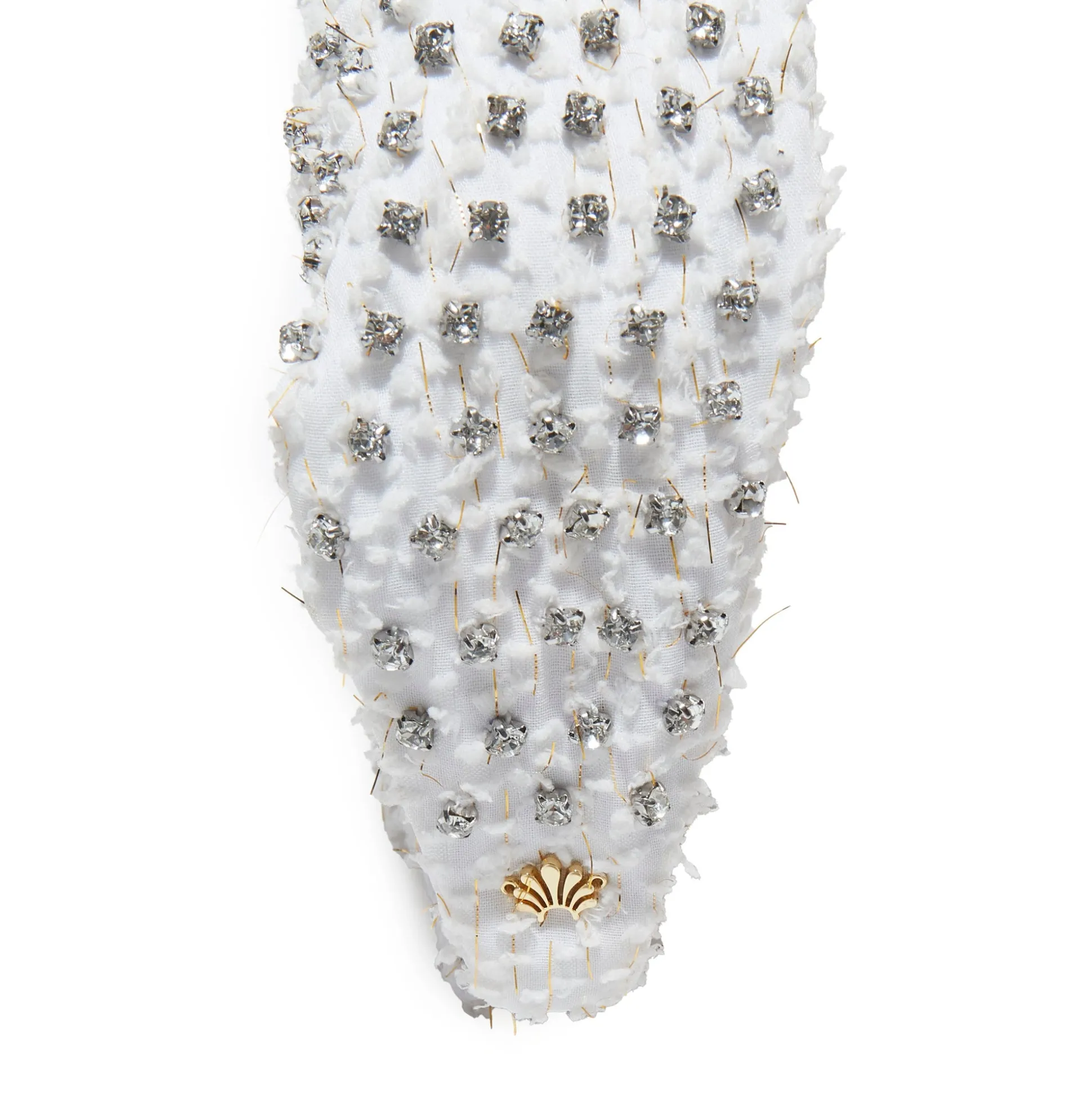 IVORY GRETA GOLD FLECK HEADBAND