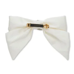 IVORY NATALIA SWAROVSKI® BOW BARRETTE