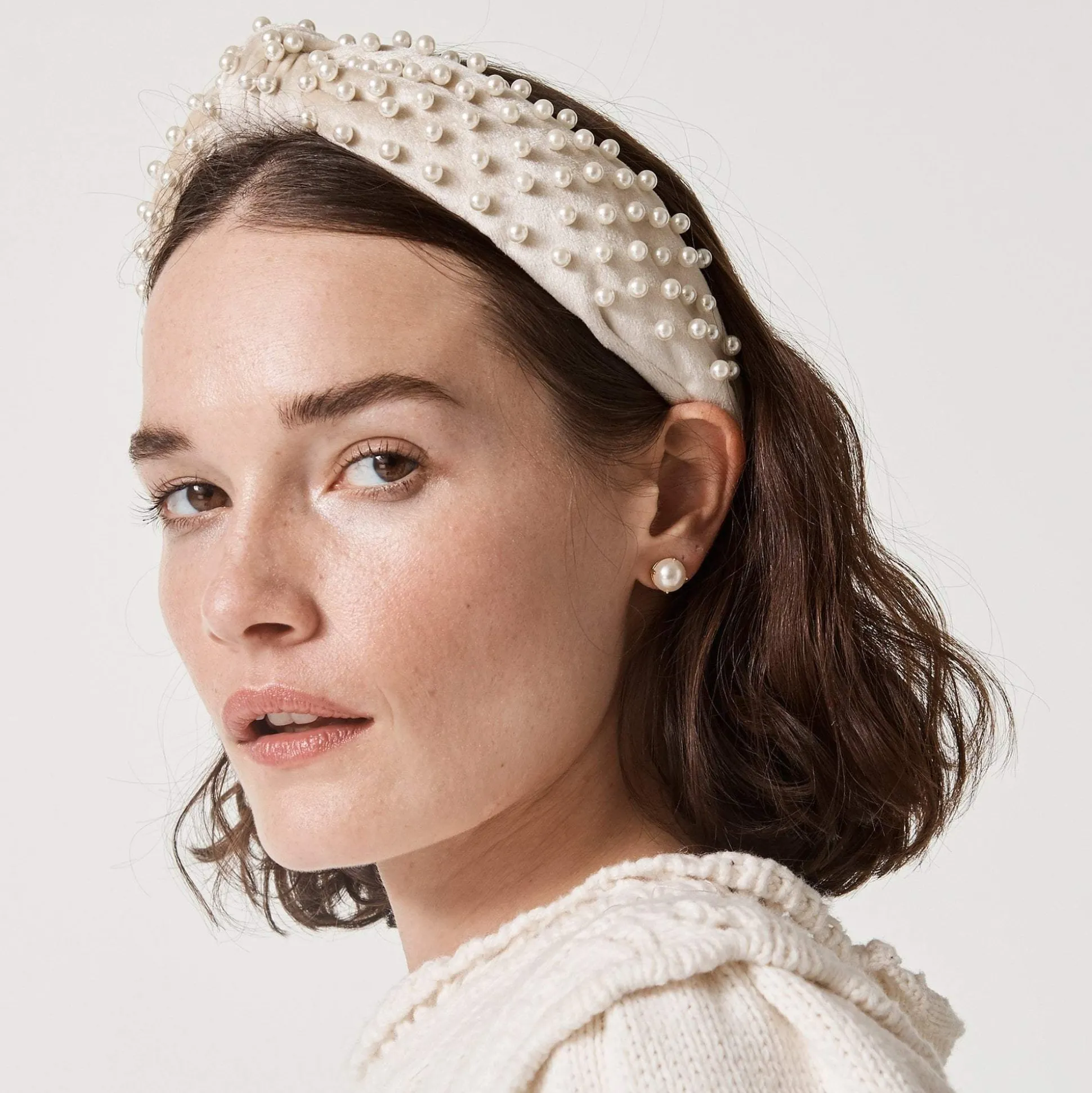 IVORY PEARL HEADBAND