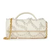 IVORY PEARL MINI TABITHA TOP HANDLE BAG