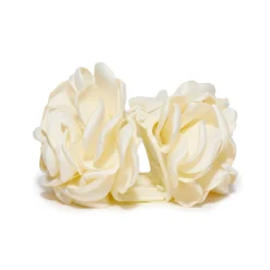 IVORY PEONY FLOWER CLAW CLIP