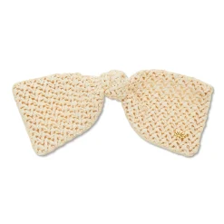 IVORY RAFFIA PALOMA BOW BARRETTE