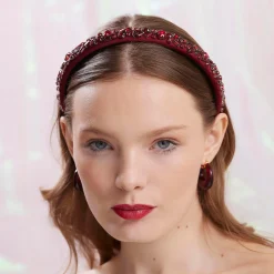 JANUARY GARNET GIGI JEWELED BIRTHSTONE HEADBAND