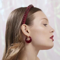 JANUARY GARNET GIGI JEWELED BIRTHSTONE HEADBAND