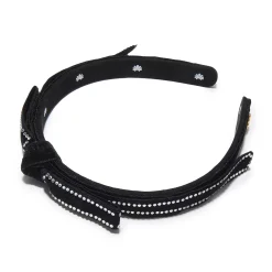 JET BARDOT CRYSTAL BORDER HEADBAND