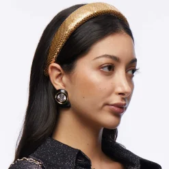 JET DECO SWIRL EARRINGS