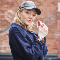 JET FAUX LEATHER BASEBALL CAP