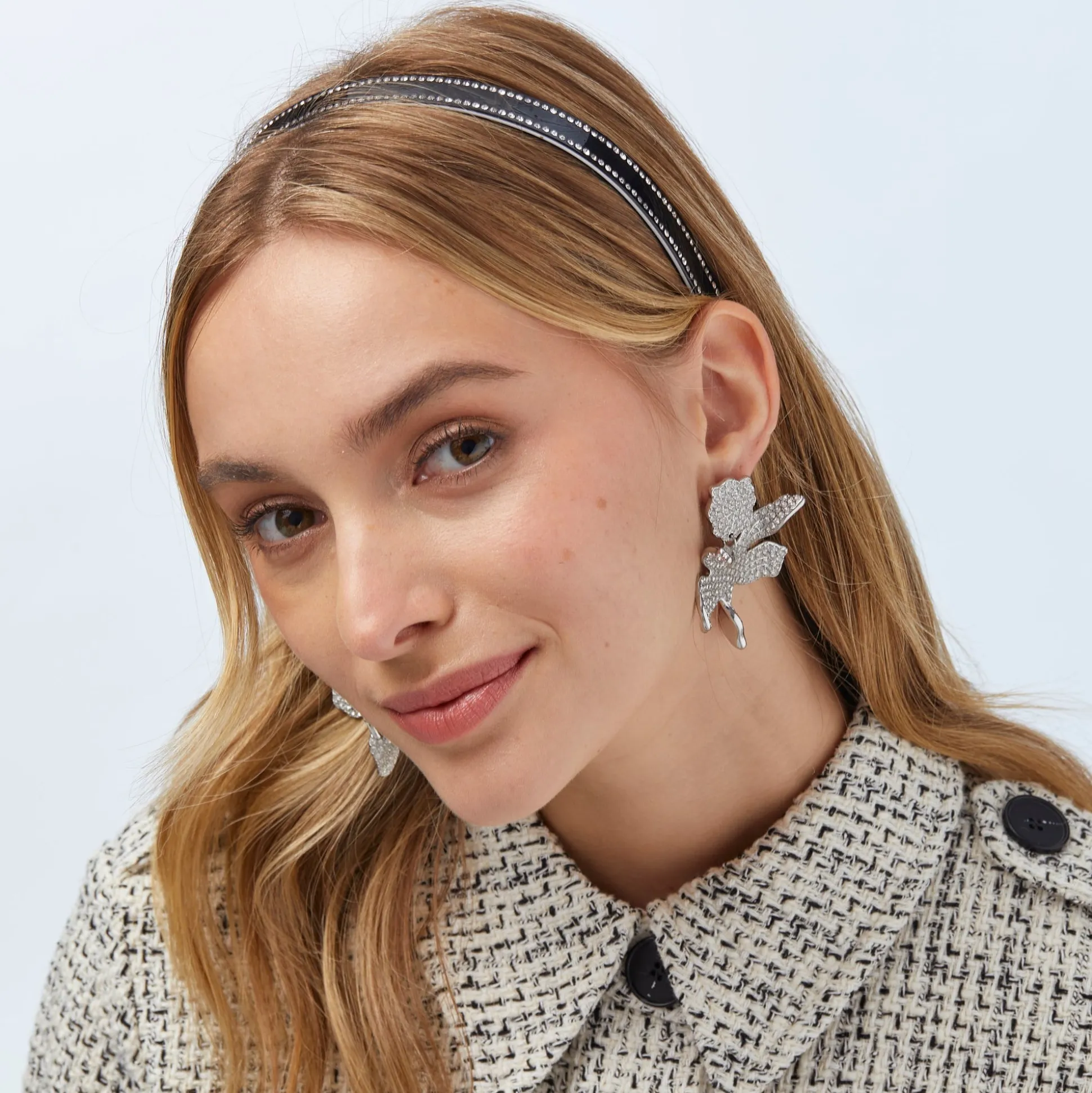 JET JENNA CRYSTAL ACETATE HEADBAND