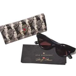 JET LELE SADOUGHI X MARILYN MONROE CAT-EYE SUNGLASSES