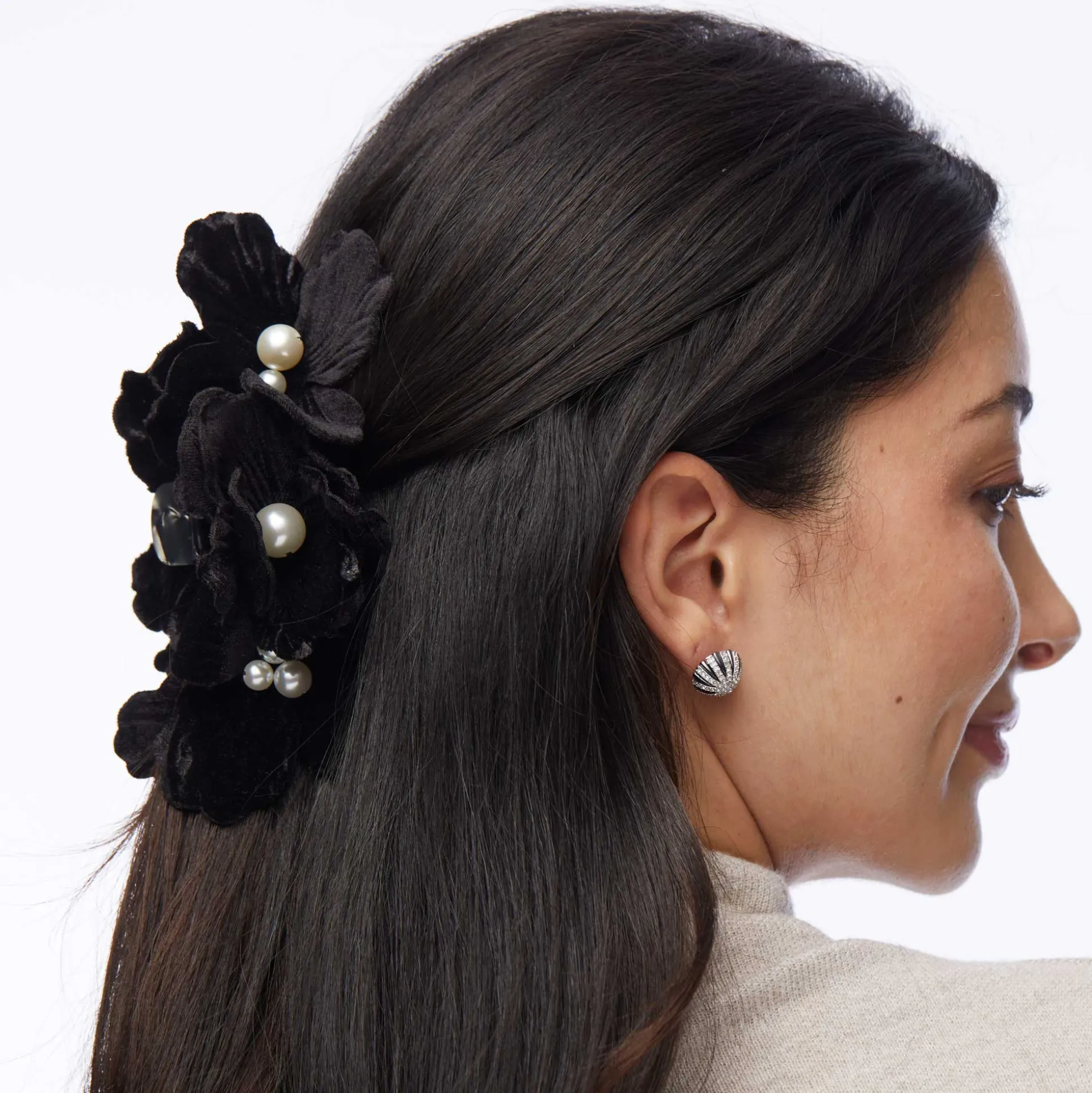 JET MAGNOLIA CLAW CLIP
