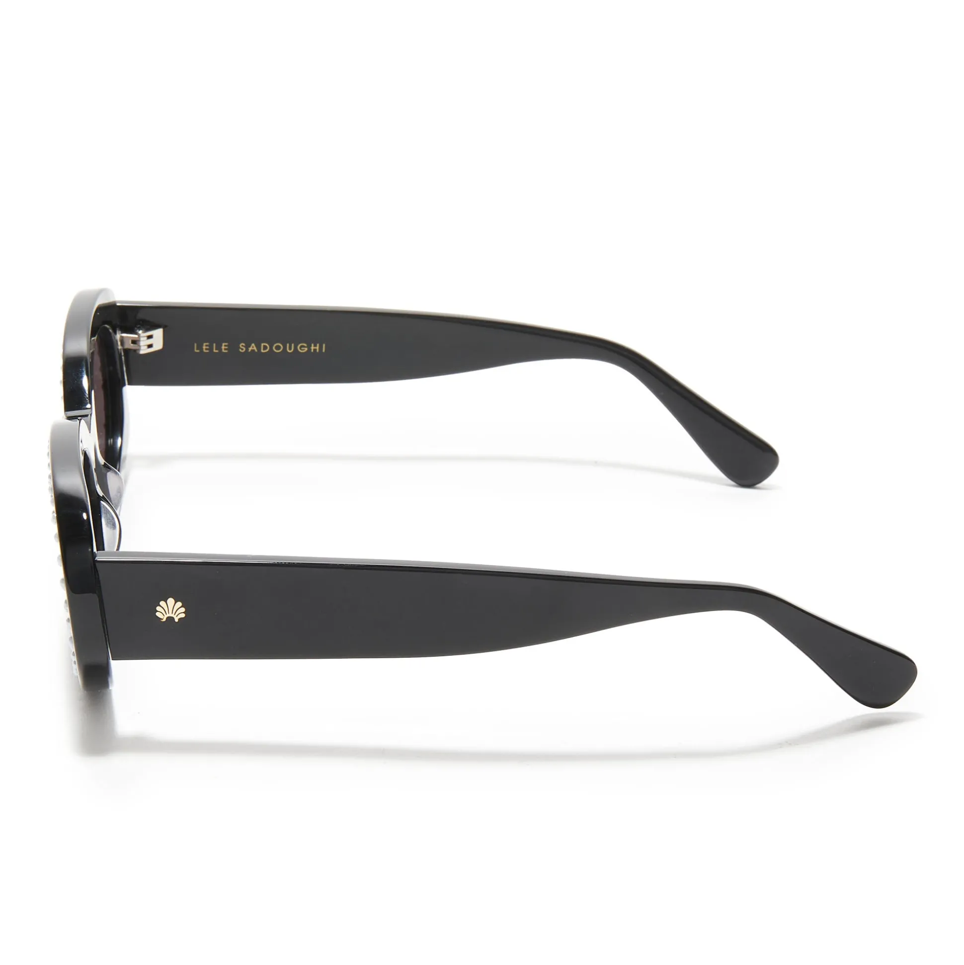 JET OCEANSIDE PEARL OVAL SUNGLASSES