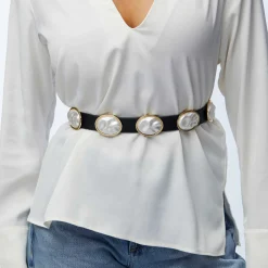 JET OVAL PEARL STATION BELT
