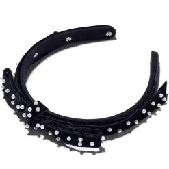 JET PEARL BARDOT RIBBON HEADBAND