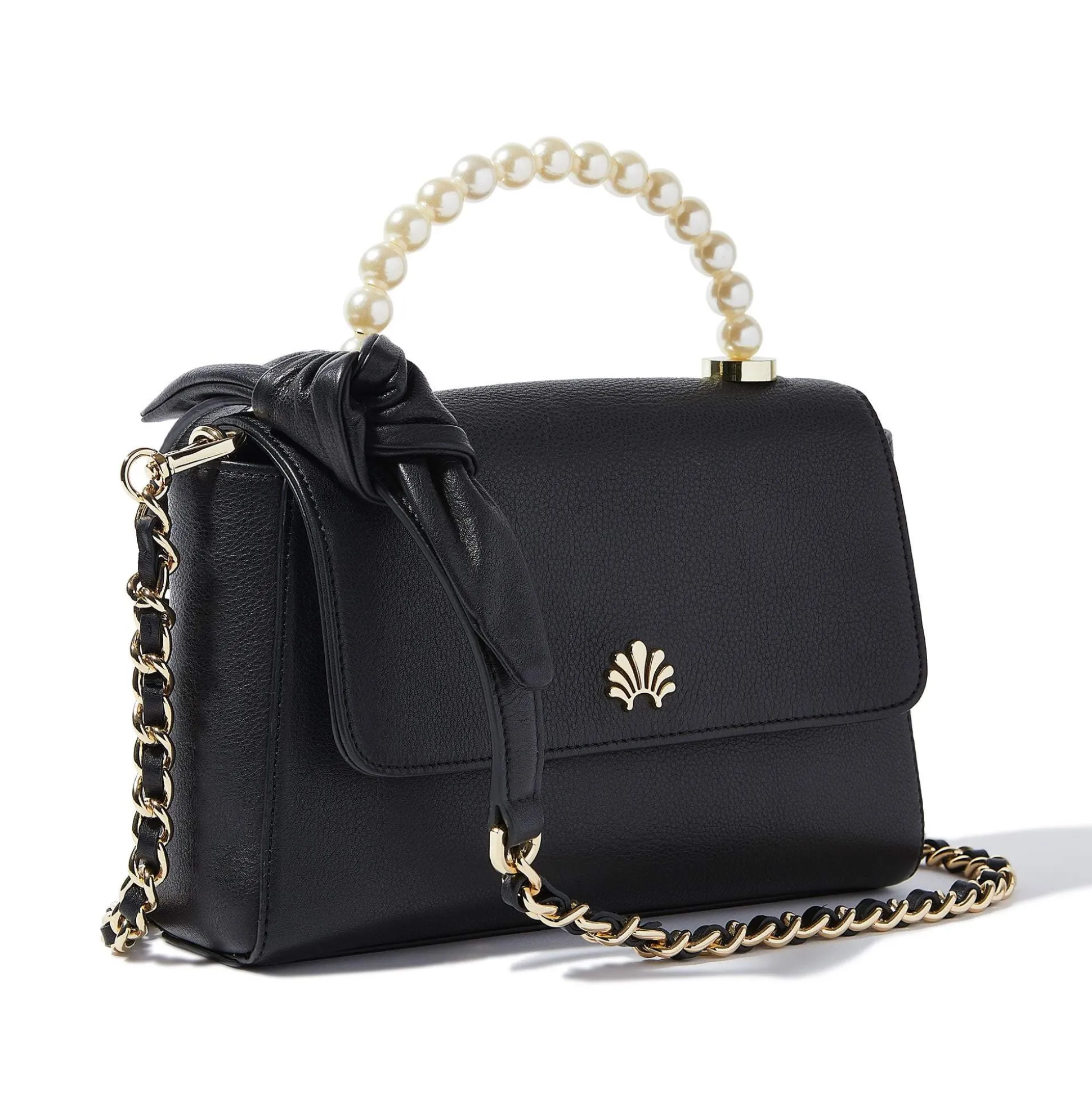 JET PEARL TABITHA TOP HANDLE CROSSBODY
