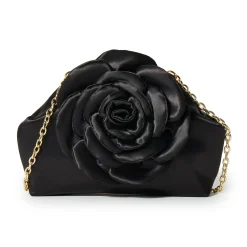 JET ROSIE SATIN CLUTCH
