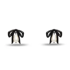 JET THE MET X LELE RENOIR BOW STUD EARRINGS