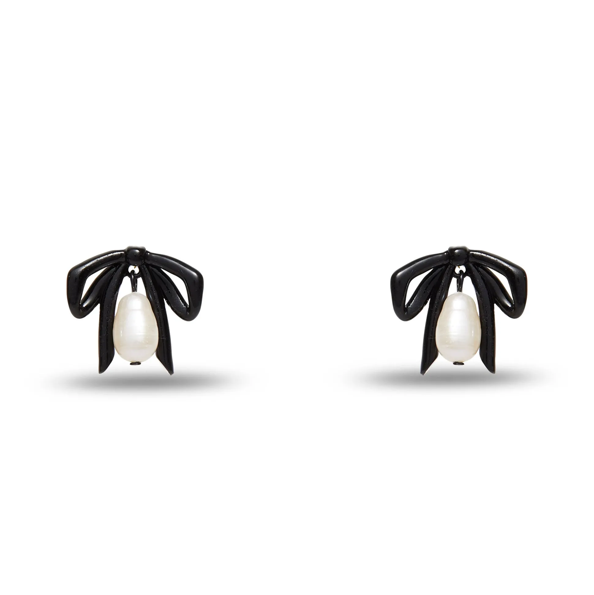 JET THE MET X LELE RENOIR BOW STUD EARRINGS