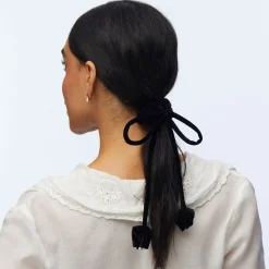 JET TULIP VELVET SCRUNCHIE