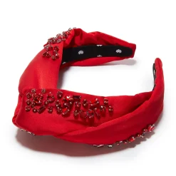 JULY RUBY MARLENE JEWELED BIRTHSTONE HEADBAND