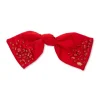 JULY RUBY PALOMA JEWELED BIRTHSTONE BOW