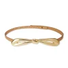KHAKI BLANCHE BOW BELT
