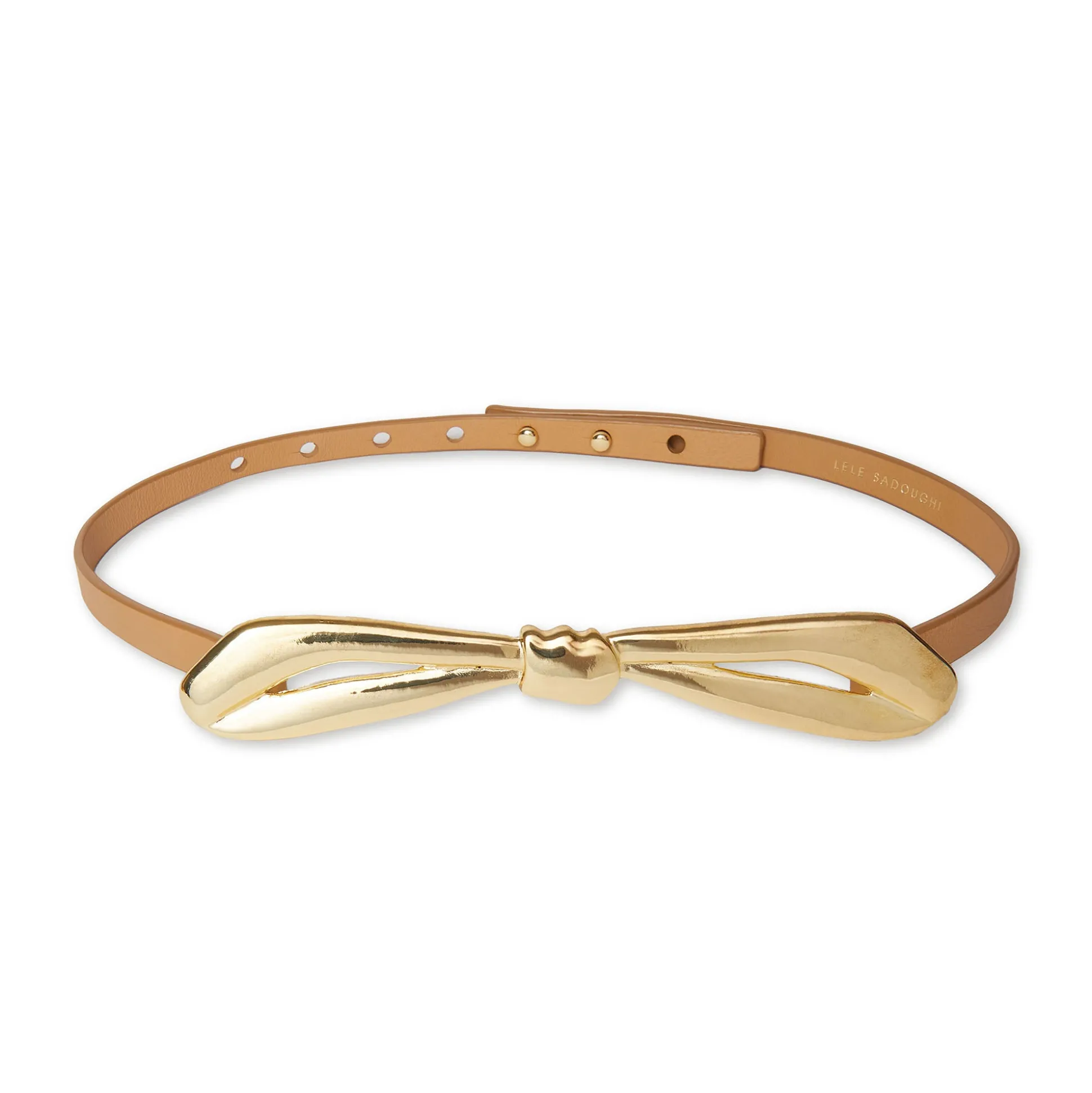 KHAKI BLANCHE BOW BELT