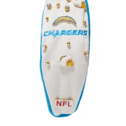 LA CHARGERS LELE SADOUGHI X NFL IVORY EMBELLISHED KNOTTED HEADBAND