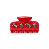 LADYBUG RED MINI CRYSTAL CLAW CLIP