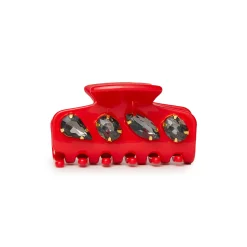 LADYBUG RED MINI CRYSTAL CLAW CLIP