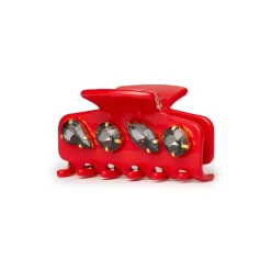 LADYBUG RED MINI CRYSTAL CLAW CLIP