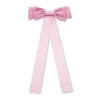 LIPSTICK PINK JANE BOW BARRETTE