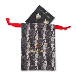 LIPSTICK RED  LELE SADOUGHI X MARILYN MONROE PAVE KISS STUD EARRINGS