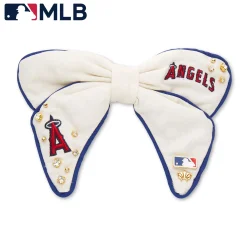 LOS ANGELES ANGELS LELE SADOUGHI / MLB IVORY BOW BARRETTE