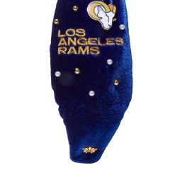 LOS ANGELES RAMS LELE SADOUGHI X NFL ROYAL EMBELLISHED KNOTTED HEADBAND