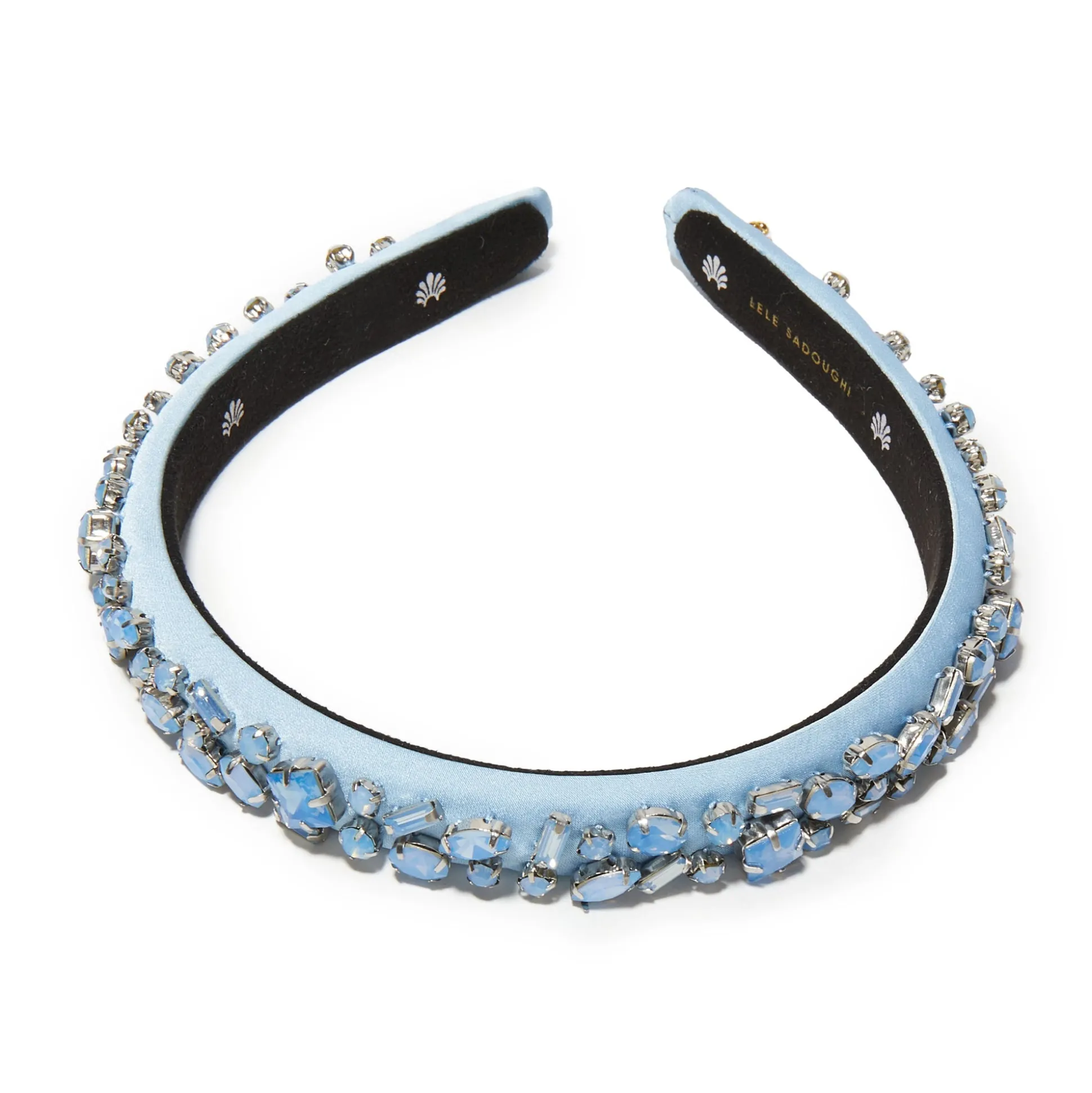 MARCH AQUAMARINE GIGI JEWELED BIRTHSTONE HEADBAND