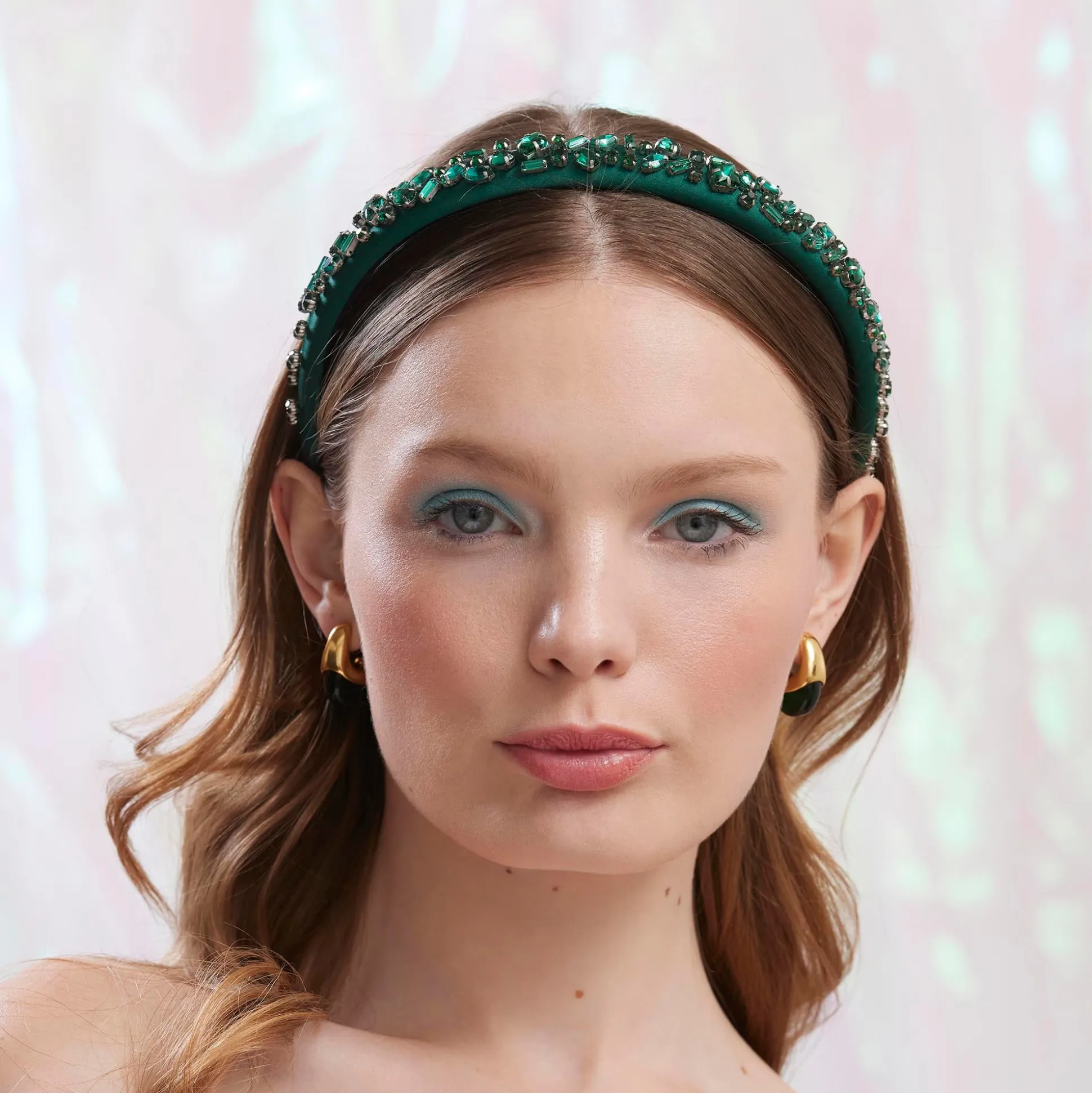 MAY EMERALD GIGI JEWELED BIRTHSTONE HEADBAND