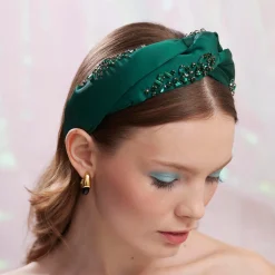 MAY EMERALD MARLENE JEWELED BIRTHSTONE HEADBAND
