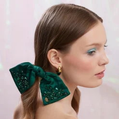 MAY EMERALD PALOMA JEWELED BIRTHSTONE BOW