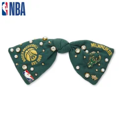 MILWAUKEE BUCKS LELE SADOUGHI / NBA GREEN BOW BARRETTE