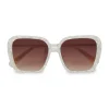 MOTHER OF PEARL ATHENS OVERSIZED SUNGLASSES