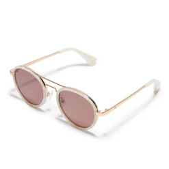 MOTHER OF PEARL DOWNTOWN AVIATOR SUNGLASSES