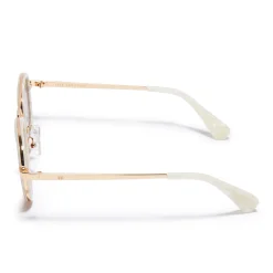 MOTHER OF PEARL DOWNTOWN AVIATOR SUNGLASSES
