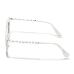 MOTHER OF PEARL DOWNTOWN CAT-EYE SUNGLASSES