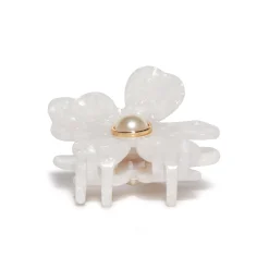 MOTHER OF PEARL LILY CLAW CLIP