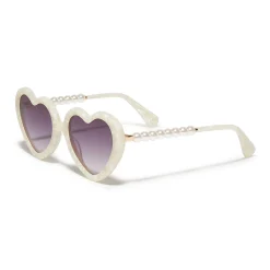 MOTHER OF PEARL SWEETHEART SUNGLASSES