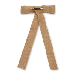 NATURAL RAFFIA JANE BOW BARRETTE