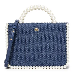 NAVY MAYA MINI TOTE
