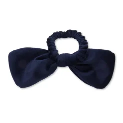 NEW ENGLAND PATRIOTS LELE SADOUGHI X NFL NAVY BOW SCRUNCHIE